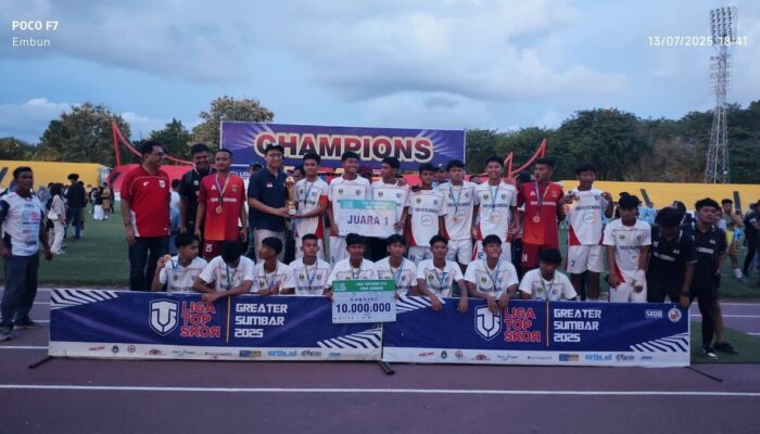 Liga Top Skor Sumbar 2025 Resmi Ditutup, Tujuh Kategori Lahirkan Talenta Muda Ranah Minang