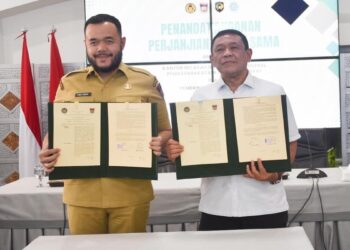 Kerja sama Pemko Padang dengan Kanwil Ditjen PAS Sumbar dalam penyelenggaraan Griya Adhipraya. (dok. Prokopim)