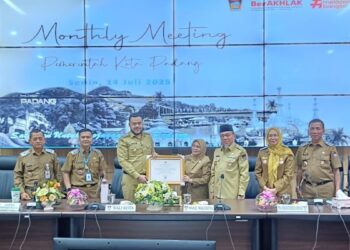 Monthly meeting Pemko Padang jelang HJK ke-356. (dok. Prokopim)