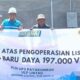 Pengoperasian daya 197 ribu VA di Tanah Datar. (dok. Humas)