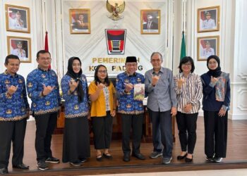 Pertemuan Pemko Padang dengan BRAC Internasional Indonesia. (dok. Prokopim)