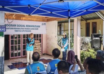 Program YBM PLN UP3 Padang di Padang Pariaman. (dok. istimewa)