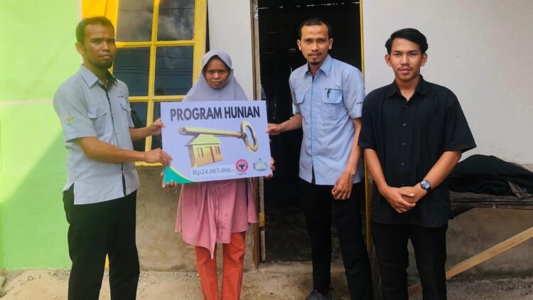 Program rumah layak huni UPZ Baznas Semen Padang. (dok. istimewa)