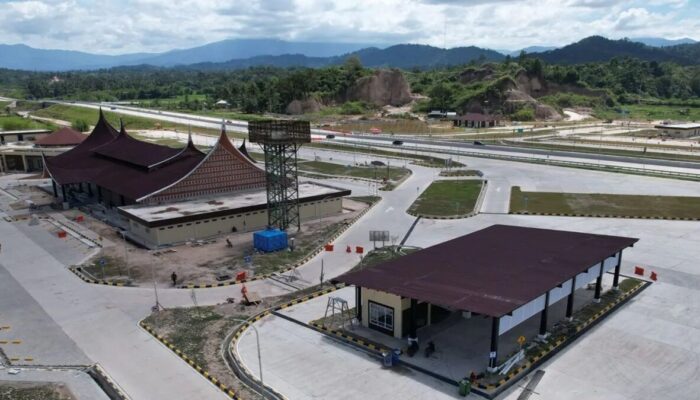 Tol Padang–Sicincin Punya Dua Rest Area Baru, Usung Arsitektur Rumah Gadang