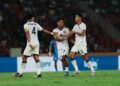 Gol Bunuh Diri Filipina Bawa Timnas Indonesia Taklukkan Filipina 1-0 di Piala AFF U-23 2 Selebrasi pemain TImnas U-23 usai gol bunuh diri dari Filipina. (dok. VOA)
