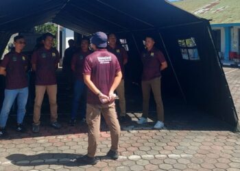 Simulasi tanggap darurat PLN UP3 Padang dengan BPBD Padang. (dok. istimewa)