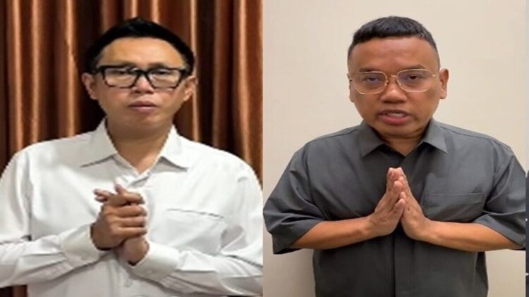 Anggota DPR RI Eko Hendro Purnomo (Eko Patrio) dan Surya Utama (Uya Kuya) menyampaikan permintaan maaf kepada rakyat Indonesia melalui Instagram pribadinya. (Foto: IG @ekopatriosuper)