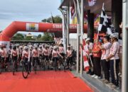 Gubernur Sumbar Lepas Peserta Gowes Parade Merah Putih 80 Kilometer