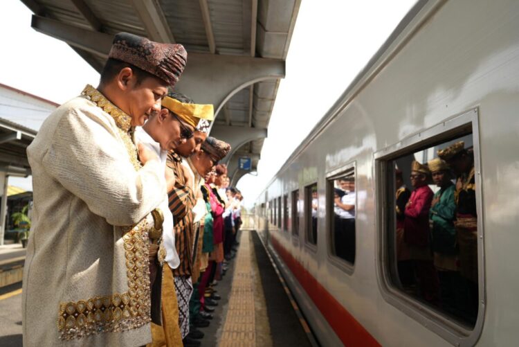 KAI Divre II Sumbar memperingati HUT RI ke-80 dengan menggelar berbagai kegiatan. (Foto: KAI Sumbar)