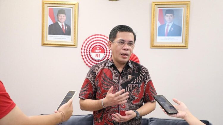 Kepala Biro Humas dan Protokol Kementerian ATRBPN Harrison Mocodompis. (dok. Humas)