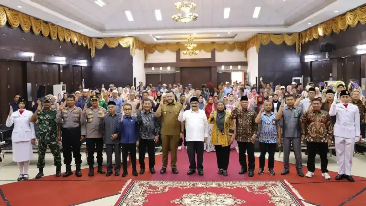 Kota Padang Jadi Tuan Rumah Iven Penguatan Relawan Gerakan Kebajikan Pancasila Tahun 2025 1 Kota Padang menjadi tuan rumah kegiatan Penguatan Relawan Gerakan Kebajikan Pancasila Tahun 2025, Selasa (5/8/2025). (dok. Prokopim)