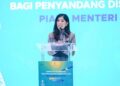 Menteri Komunikasi dan Digital Meutya Hafid dalam acara Penganugerahan Kompetisi TIK Nasional bagi Penyandang Disabilitas Tahun 2025 di Hotel Sari Pacific, Jakarta Pusat, Jumat (22/8/2025) menegaskan kompetisi ini membawa semangat inklusivitas bahwa teknologi adalah milik semua, bukan hanya sebagian kelompok. (Foto: Dok Kemkomdigi)