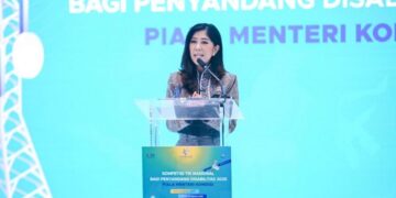 Jaksa Perempuan Jadi Garda Depan Hadapi Kejahatan Digital dan Deepfake 11 Menteri Komunikasi dan Digital Meutya Hafid dalam acara Penganugerahan Kompetisi TIK Nasional bagi Penyandang Disabilitas Tahun 2025 di Hotel Sari Pacific, Jakarta Pusat, Jumat (22/8/2025) menegaskan kompetisi ini membawa semangat inklusivitas bahwa teknologi adalah milik semua, bukan hanya sebagian kelompok. (Foto: Dok Kemkomdigi)