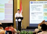 Jadi Pembicara di Rakernas BWI, Menteri Nusron Tegaskan Target Sertifikasi Wakaf hingga 2028