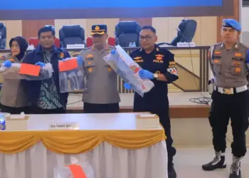 Polda Lampung ungkap kasus pembunuhan berencana. (dok. istimewa)