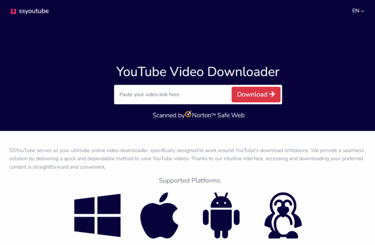 tangkapan layar ssyoutube.com