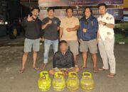 Tim Klewang Ciduk Pelaku Pencurian Tabung Gas di Warung Lontong