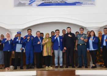 Wako Fadly Amran hadiri pelantikan pengurus HSNI DPD Sumbar. (dok. Prokopim)