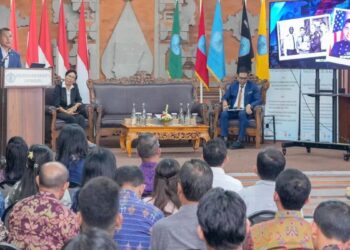 Kuliah Umum Universitas Mahendradatta, Wamen Ossy Ceritakan Peran Reforma Agraria untuk Pengelolaan Tanah