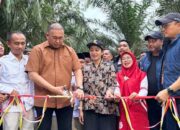 Andre Rosiade Resmikan Pemakaian Tower Telkomsel di Sinamar, Dharmasraya