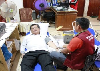 Meriahkan HUT RI ke-80, Kemenag Pariaman Hadirkan Bazar BarBeKu dan Donor Darah