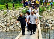 Tiga Jembatan Gantung Dibangun di Pessel, Andre Rosiade: Ini Bukti Kehadiran Pemerintah Pusat