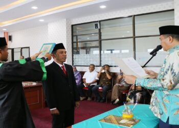 Wako Pariaman Lantik PAW Pimpinan BAZNAS Periode 2021–2026