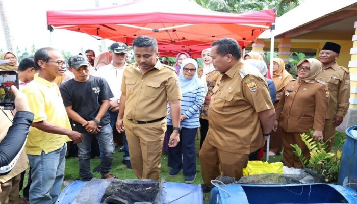 Pemprov Sumbar Dukung Budidaya Lele di Pariaman, 100 Induk Unggul Diserahkan