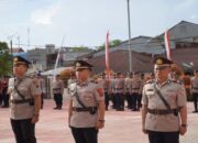 Kasatlantas dan Binmas Berganti, Kapolres Nias Selatan Apresiasi Dedikasi Pejabat Lama