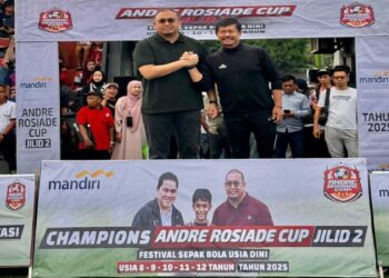 Andre Rosiade Cup Jilid 2 Digelar, Dorong PSSI Perbanyak Kompetisi Kelompok Umur Berjenjang Hasilkan Pemain Timnas