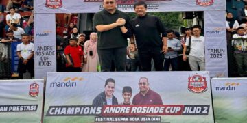 Andre Rosiade Cup Jilid 2 Digelar, Dorong PSSI Perbanyak Kompetisi Kelompok Umur Berjenjang Hasilkan Pemain Timnas