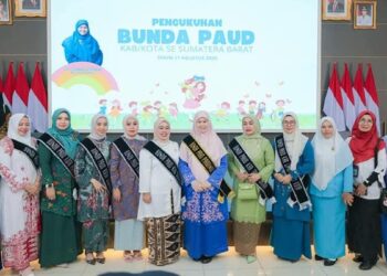 Yosneli Balad jadi Bunda PAUD Kota Pariaman. (dok. istimewa)