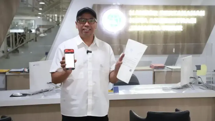 Cerita Sammy Simorangkir terkait sertifikat elektronik. (dok. istimewa)