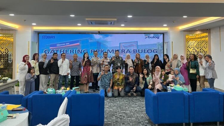 Gathering RPK Mitra Bulog dengan BRI RO Padang. (dok. istimewa)