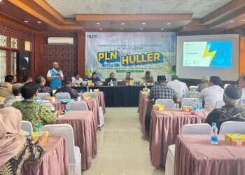 PT PLN (Persero) Unit Pelaksana Pelayanan Pelanggan (UP3) Bukittinggi menggelar Forum Transformasi Huller Konvensional ke Huller Listrik pada Rabu (27/08) di Balairung Mifan Padang Panjang. (dok. istimewa)