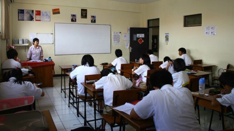 ilustrasi belajar di kelas. (dok. istimewa)