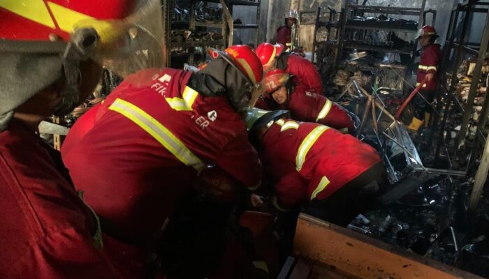 Kebakaran Ruko di Padang Tewaskan Pemilik, Kerugian Capai Rp600 Juta