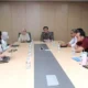 Rapat tim humas Kementerian ATR/BPN dengan Deputi PCO RI. (dok. istimewa)