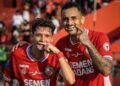 Selebrasi Felipe Chaby dan Bruno Gomes. (dok. istimewa)