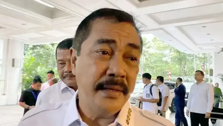 Menteri Imigrasi dan Pemasyarakatan Agus Andrianto menjawab pertanyaan wartawan di Jakarta, Senin (4/8/2025). ANTARA/Fath Putra Mulya/pri.