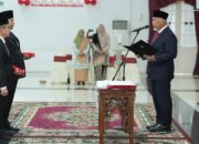 Lantik Pejabat Eselon II, Gubernur Mahyeldi Tekankan Integritas dan Profesionalisme