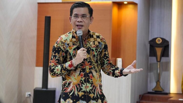 Hoaks “BPN Tanah Gratis” Beredar di TikTok, Kementerian ATR/BPN Imbau Masyarakat Waspada 1 Kepala Biro Hubungan Masyarakat (Humas) dan Protokol Kementerian Agraria dan Tata Ruang/Badan Pertanahan Nasional (ATR/BPN), Harison Mocodompis. (dok. istimewa)