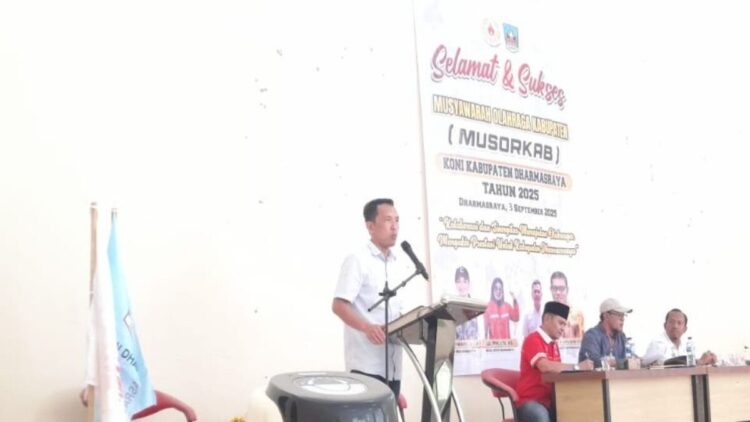 Panitia Musorkab KONI Dharmasraya: Terima Kasih Mas Junaindra 1 Junaindra Sumawan