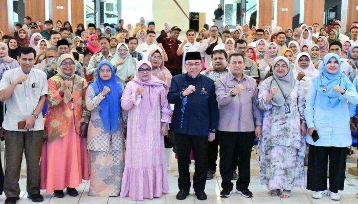 Wawako Maigus Nasir Pimpin Rakor dan Evaluasi Penanganan ATS di Padang