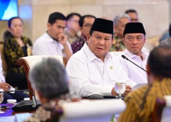 Presiden Prabowo terima aspirasi Serikat Pekerja. (dok. PCO)