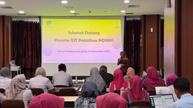 SPH gelar pelatihan OJT pelayanan PONEK. (dok. istimewa)