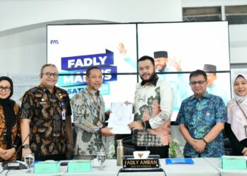 Wako Fadly Amran bertemu jajaran BPK Sumbar. (dok. Prokopim)