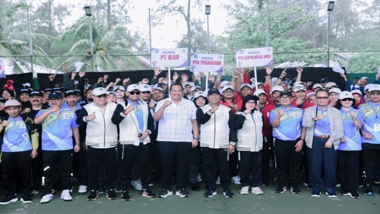 Pariaman Jadi Tuan Rumah Turnamen Tenis PTWP se-Sumatera 2025 1 Pemko Pariaman menjadi tuan rumah turnamen tenis beregu PTWP Berintegritas. (Foto: Ist)