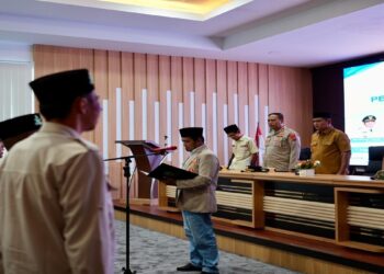 Syafriadi Dilantik jadi Ketua PDPM Kabupaten Solok, Bupati: Sinergi Pemuda Penting untuk Daerah