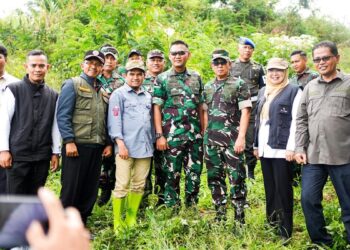 Makorem 032 Wirabraja Akan Dibangun di Kabupaten Solok, Danrem Tinjau Lokasi Strategis di Batang Barus